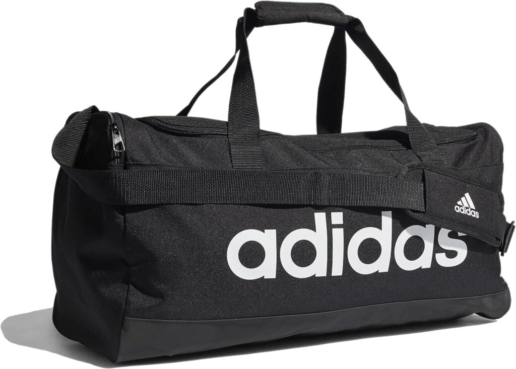 adidas linear duf xs bolsa de deporte adultos unisex rosbru negro blanco multicolor talla unica