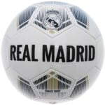 balon real madrid escudo en blanco y negro talla 5 1