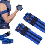 bandas de entrenamiento de oclusion ejercicio de restriccion de flujo sanguineo envolturas rapidas brazos piernas sentadillas correas elasticas duraderas hebilla de liberacion de musculo const