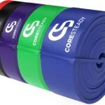 coresteady gomas elasticas de musculacion banda elastica de goma para hombres y mujeres entrenamiento ejercicios y dominadas asistidas
