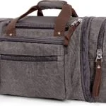 decamino bolsa deporte impermeable lona plegable y compartimento zapatos bolsa gimnasio con multiples bolsillos para deportes gym mochila deporte mochila viajes avion fines de semana o vacaciones