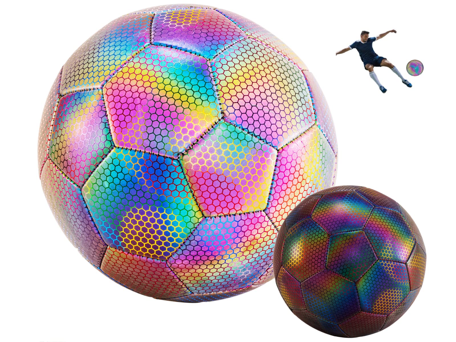 Fantecia Balón de fútbol Talla 5, Peso Oficial para jóvenes y niños, Balón de fútbol de Entrenamiento para Interior o Exterior. 3 fantecia balon de futbol talla 5 peso oficial para jovenes y ninos balon de futbol de entrenamiento para interior o exterior 1