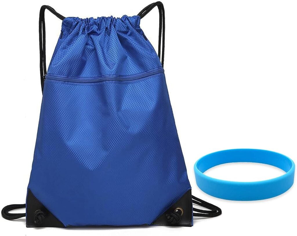 fenfang mochilas de cuerdas negro bolso mochila deportiva casual bolsas de cuerdas gimnasio mujer hombre saco playa talega deporte escolares con cordon gymsack bolsillo ninos ninas