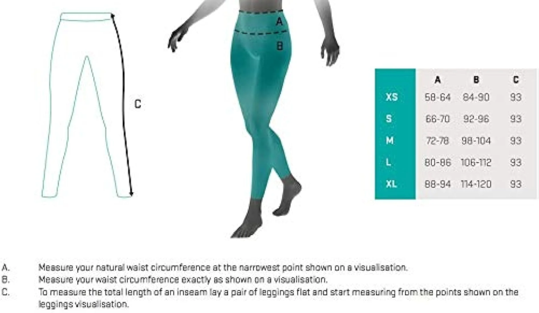 fenix deportivos leggins largos mujer con cintura alta y push up yoga fitness crossfit correr material transpirable y antibacteriano