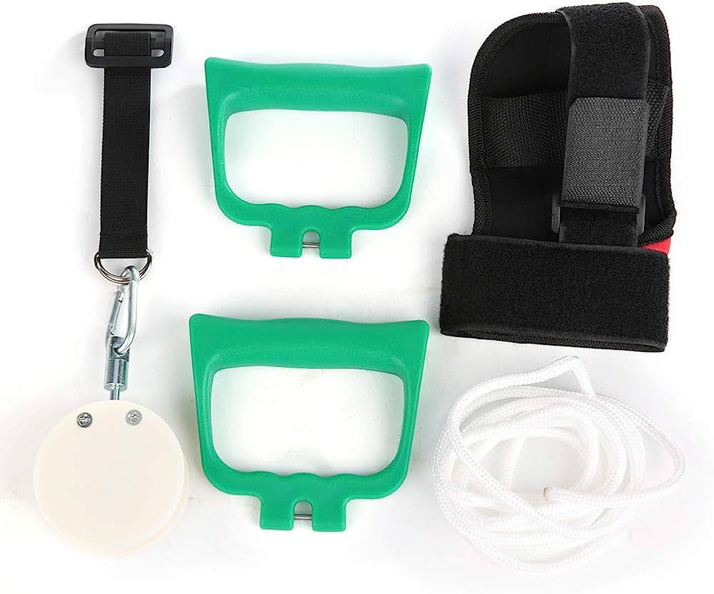 fisioterapia hombro polea cuerda elastica para rehabilitacion ejercicio y prevencion de lesiones