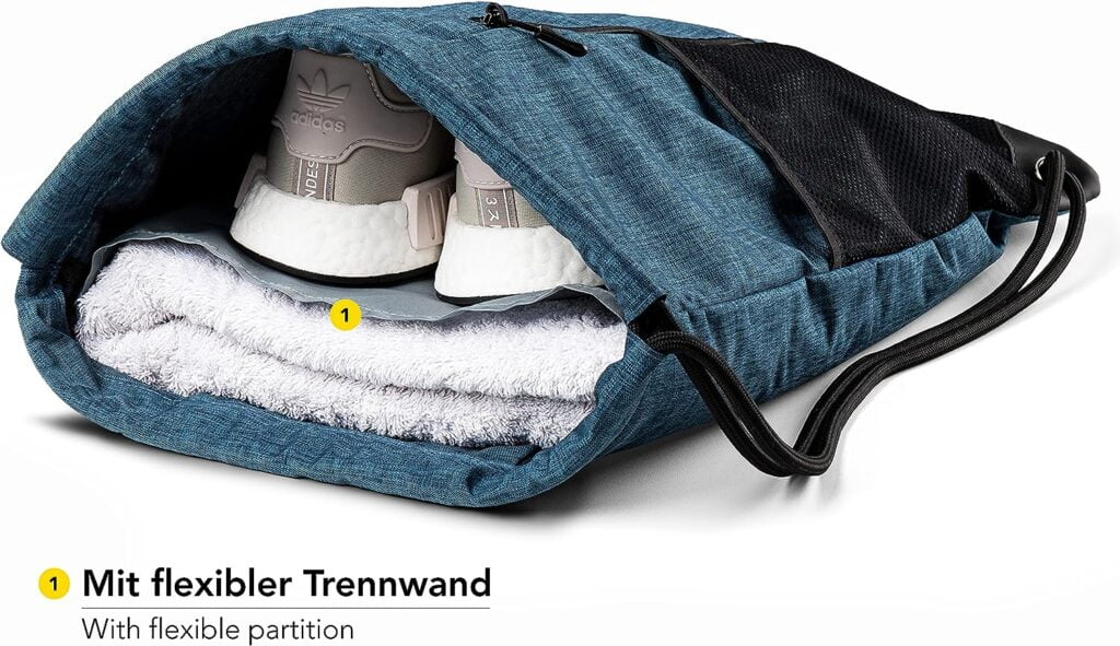 fitgriff mochila deportiva cuerdas hombre mujer bolsa para deporte escolar senderismo gimnasio casual viaje playa sport gym bag