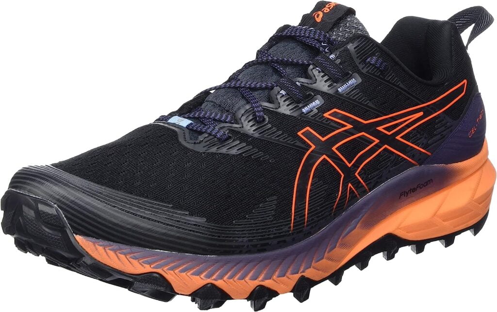 fujitrabuco speed zapatillas de trail running para hombre negro naranja