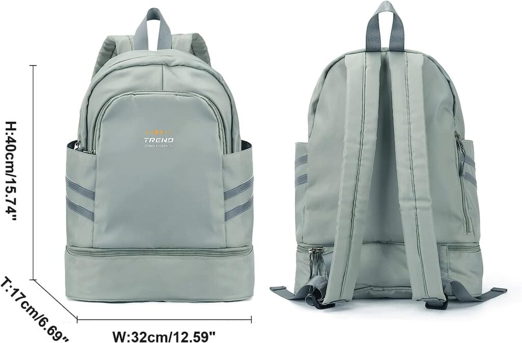 g4free 40l 3 way duffle mochila bolsa de gimnasio para hombres y mujeres bolsa de lona deportiva con compartimento para zapatos mochila de viaje azul peacock blue