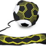 global park futbol voleibol rugby kick throw trainer solo practice training habilidades de control de ayuda cinturon de cintura ajustable para ninos adultos 1