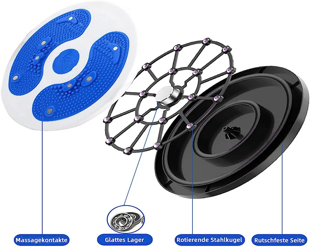 herefun twist cintura torsion disc twist waist disco de cintura giratorio maquina de cintura torcida equipo de fitness para cintura y caderas ejercicio aerobico adelgazamiento fitness