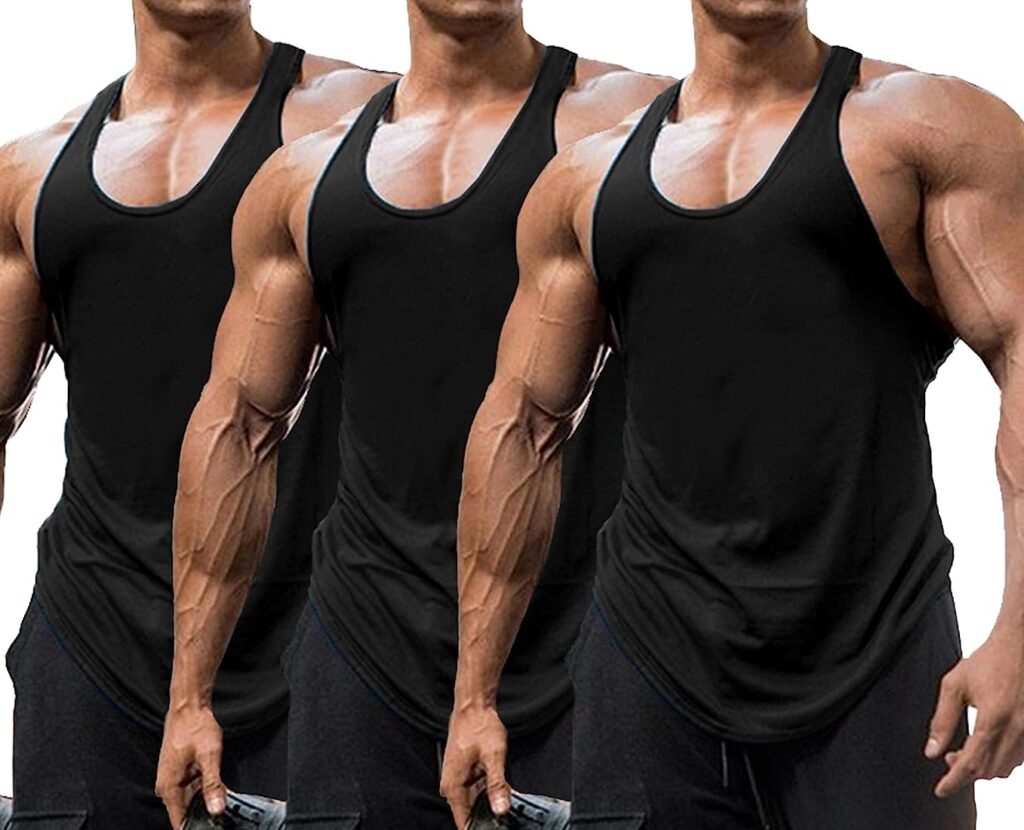 hombre atletico entrenamiento tank tops transpirable comodo muscle camisetas para correr entrenamiento secado rapido gimnasio ropa deportiva