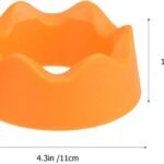 lioobo camiseta fija de 2 piezas para patear la pelota camiseta fija resistente con 6 puntas para futbol de baloncesto rojo naranja 1
