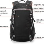 Lixada Mochila de Marcha, Mochilas Hombre Deportivas, Mochilas de Senderismo, Mochila Trekking, Mochila Impermeable, Portátil para Escalada, Viajes, Actividades al Aire Libre 6 lixada mochila de marcha mochilas hombre deportivas mochilas de senderismo mochila trekking mochila impermeable portatil para escalada viajes actividades al aire libre