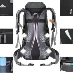 Lixada Mochila de Senderismo 50L/60L con Cubierta Impermeable Mochila de Marcha Trekking Camping Deporte Al Aire Libre 6 lixada mochila de senderismo 50l 60l con cubierta impermeable mochila de marcha trekking camping deporte al aire libre
