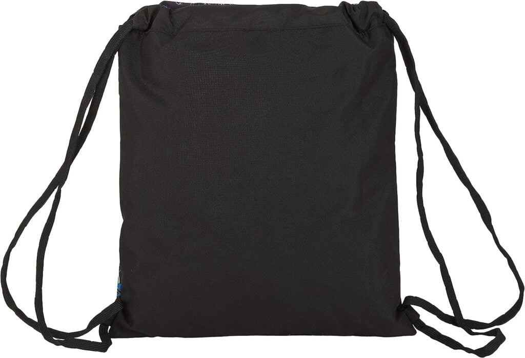 mini mochila bolsillo vertical safta negro