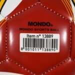 mitre mini flare balon de futbol recreativo color blanco azul brillante negro 1