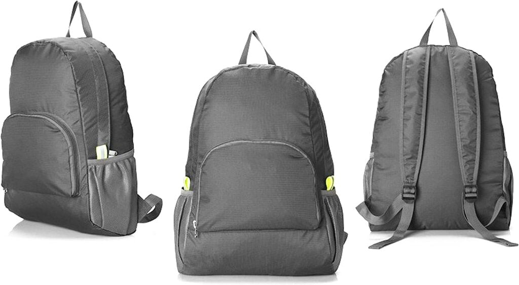 mochila de viaje plegable ultraligera plegable plegablecamping deportes al aire libre mochila impermeable y resistente al desgaste mochila para senderismo mujeres y hombres