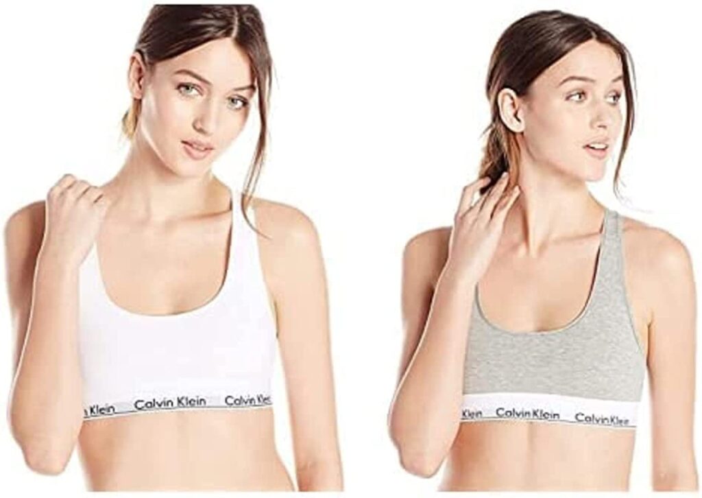 modern cotton unlined bralette sujetador deportivo para mujer