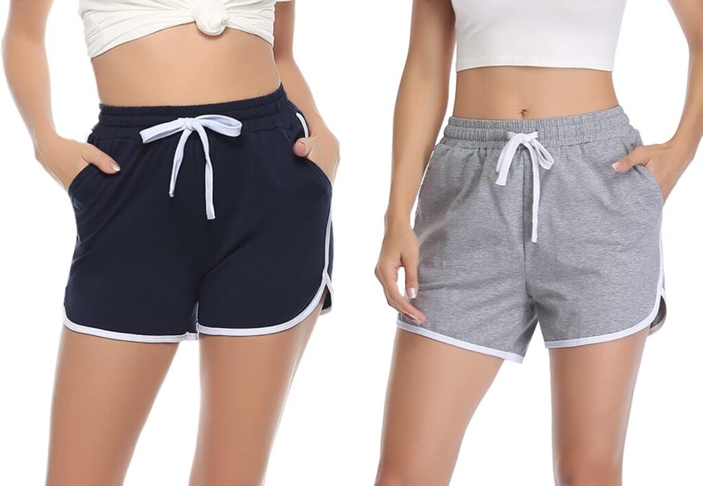 pantalones de jogging 3 4 para mujer pantalones de entrenamiento de yoga de verano deportivos de algodon para deportes