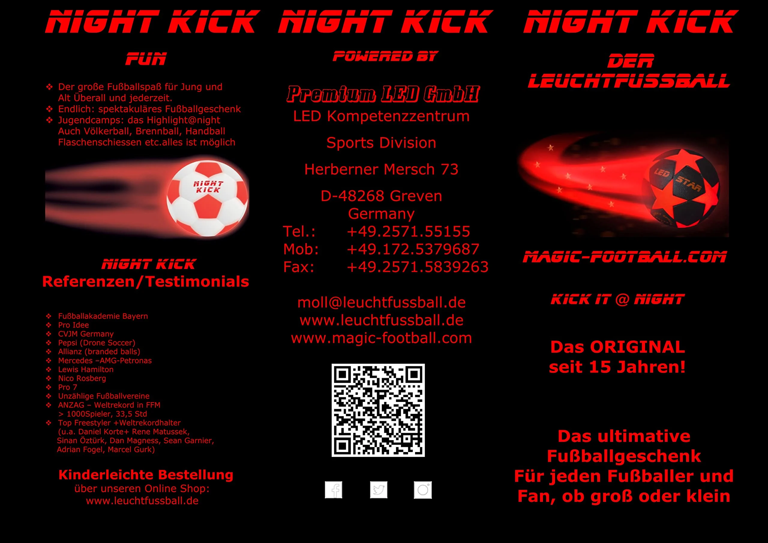 pelota de futbol night kick 1