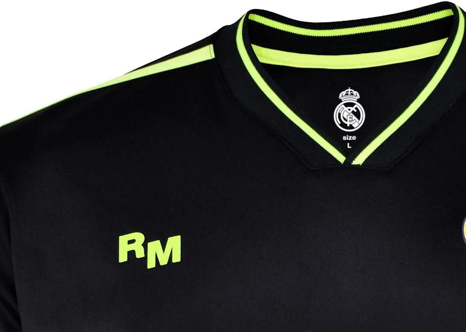 real madrid conjunto camiseta y pantalon tercera equipacion temporada 22 23 replica oficial autorizada con licencia 100 poliester dorsal liso nino 1