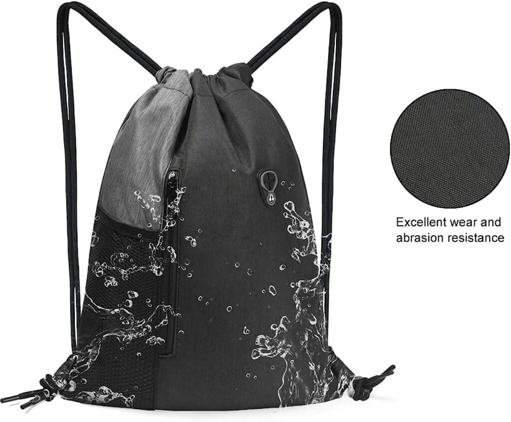 senteen bolsa deportiva cuerdas 4pcs mochila deportiva cuerdas bolsa de cuerdas impermeable saco de deporte bolsas de cordones para playa viaje natacion gymsack infantil bolsas de almacenamiento