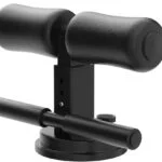 soporte para ejercicios de piso con ventosa para barra de asiento dispositivo de asistente sentado soporte de tobillo acolchado ajustable equipo de abdominales para viajes de fitness en casa