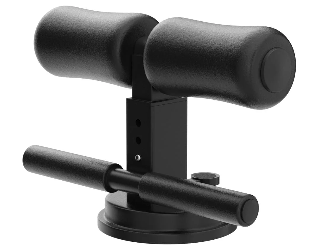 Soporte para ejercicios de piso con ventosa para barra de asiento, dispositivo de asistente sentado, soporte de tobillo acolchado ajustable, equipo de abdominales para viajes de fitness en casa. 3 soporte para ejercicios de piso con ventosa para barra de asiento dispositivo de asistente sentado soporte de tobillo acolchado ajustable equipo de abdominales para viajes de fitness en casa