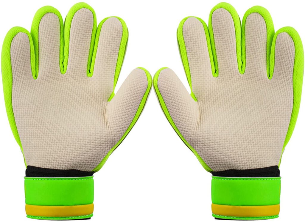 sportout guantes de portero de portero para jovenes y adultos agarre fuerte para los mas dificiles ahorros con espinas para dar una proteccion esplendida para prevenir lesiones 6