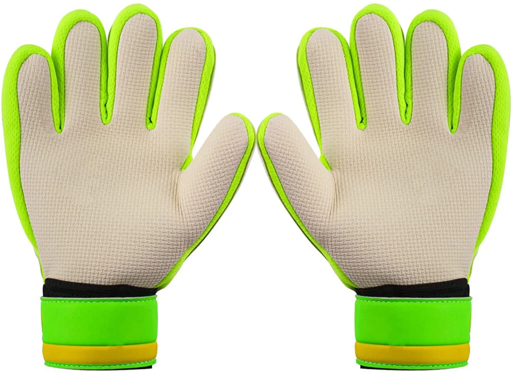 sportout guantes de portero de portero para jovenes y adultos agarre fuerte para los mas dificiles ahorros con espinas para dar una proteccion esplendida para prevenir lesiones 6