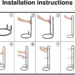 tongdejing estante de almacenamiento para pelotas de baloncesto 3 pilas organizador de garaje extraible para interiores vertical para voleibol futbol baloncesto 1