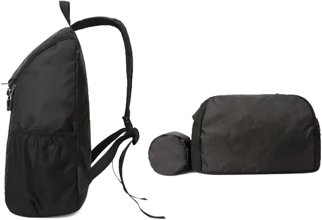 tslbw mochila plegable mochila de senderismo resistente al agua mochila plegable ultraligera mochilas de viaje plegable mochila deportiva plegable para hombre mujere camping trekking ciclismo