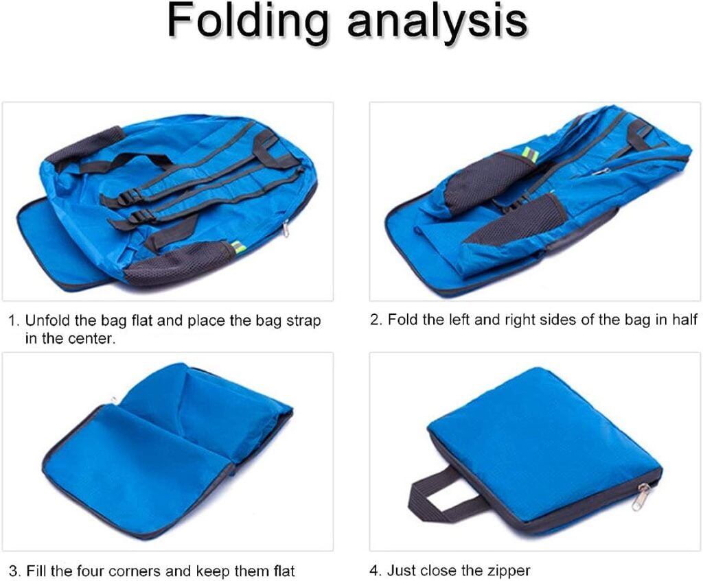 tslbw plegable mochila pequenamochila plegable ligera para hombre mujermochila plegable de senderismo excursion macuto de marcha ultra ligero para viajes camping deporte ciclismo