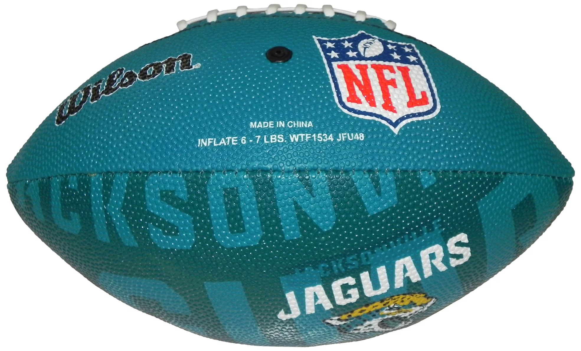 Wilson NFL Junior - Balón Infantil de fútbol Americano, diseño de Logotipo del Equipo 3 wilson nfl junior balon infantil de futbol americano diseno de logotipo del equipo 1