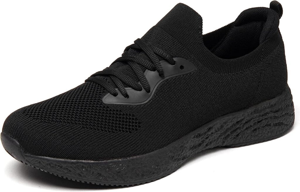 zapatillas de correr para hombre para hombre zapatos para caminar de goma color negro zapatillas de deporte gimnasio tenis deporte deporte trabajo correr