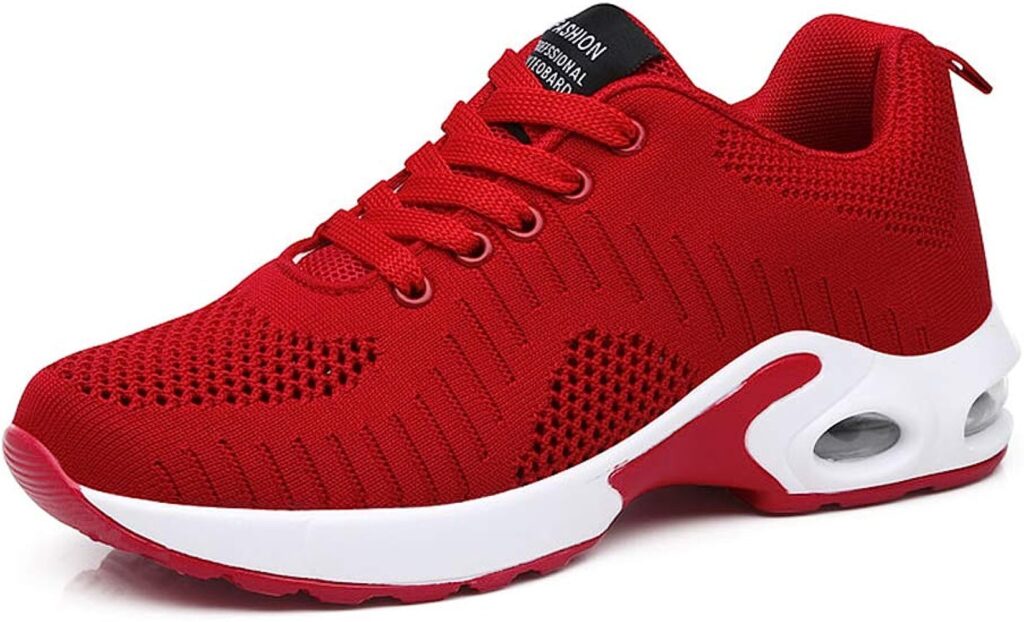 zapatillas deportivas mujer running deporte correr gimnasio casual zapatos mesh transpirable antideslizante rojas zapatillas zapatos para caminar aumentar mas altos sneakers
